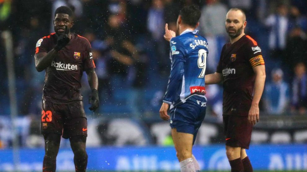 Samuel Umtiti victime de racisme dans le derby de Barcelone ? Samuel Umtiti victime de racisme dans le derby de Barcelone ?